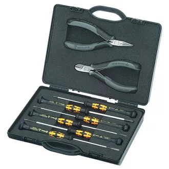 Knipex 00 20 18 ESD Szerelőszerszám-készlet 8 eszközök