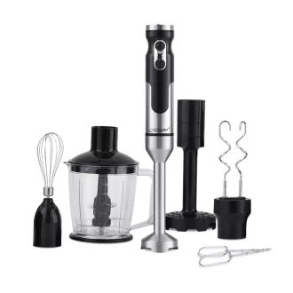   Maestro MR-567 turmixgép Merülő mixer 1000 W Fekete, Rozsdamentes acél