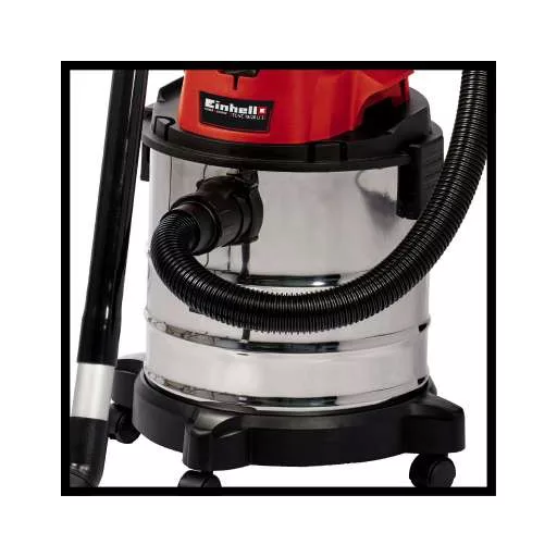 Einhell TC-VC 18/20 Li S-Solo Fekete, Szürke, Vörös 20 L