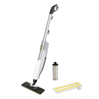   Kärcher SC 2 UPRIGHT Gőzölős felmosó 0,4 L 1600 W Fekete, Fehér
