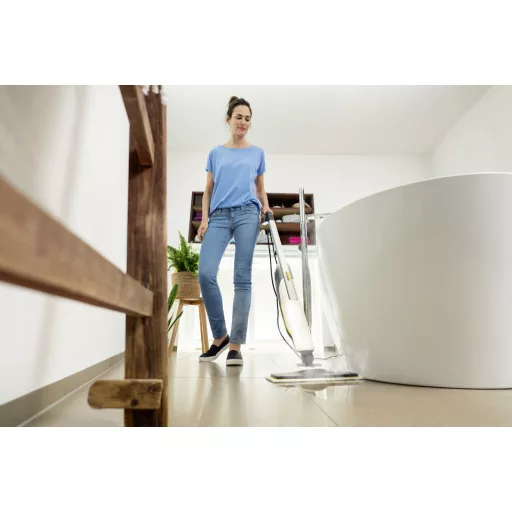 Kärcher SC 2 UPRIGHT Gőzölős felmosó 0,4 L 1600 W Fekete, Fehér