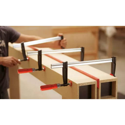 BESSEY TPN60S12BE asztalos szorító 60 cm Alumínium, Fekete, Vörös