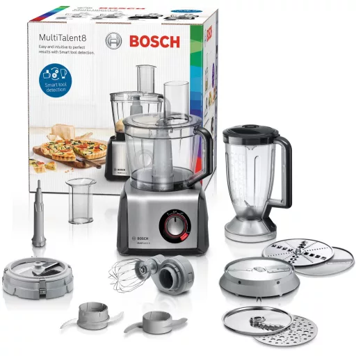 Bosch MC812M865 darálógép 1250 W 3,9 L Fekete, Rozsdamentes acél