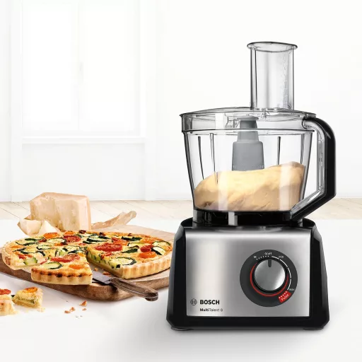 Bosch MC812M865 darálógép 1250 W 3,9 L Fekete, Rozsdamentes acél