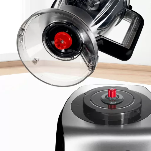 Bosch MC812M865 darálógép 1250 W 3,9 L Fekete, Rozsdamentes acél