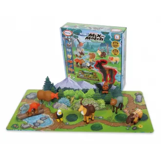 Zestaw Malblo Magnetic Mini Zwierzęta leśne