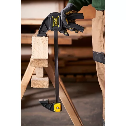 Stanley FATMAX L Gyorsszorító satu 60 cm Fekete, Sárga