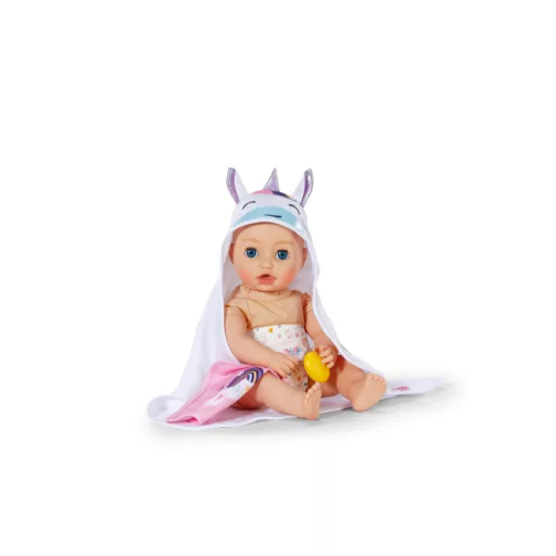 BABY born Hooded Towel Set Játékbaba fürdő készlet