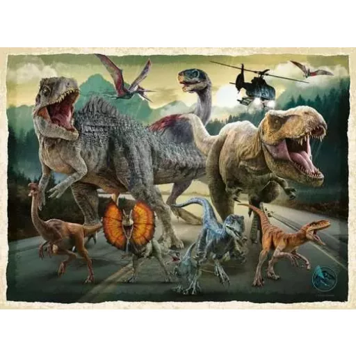 Ravensburger 12001058 kirakós játék Színes puzzle 200 db Dinoszauruszok