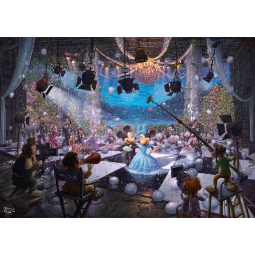 Schmidt Spiele Disney 100th Celebration Kirakós játék 1000 db Rajzfilmek