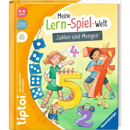 tiptoi 49275 könyv Matematika Német Keménykötésű 16 oldalak