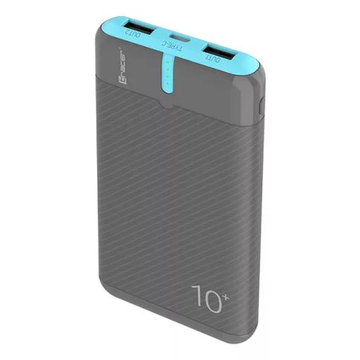 Tracer EnerGo 10000 mAh Kék, Szürke