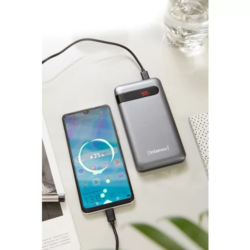 Intenso PD10000 Lítium-polimer (LiPo) 10000 mAh Antracit
