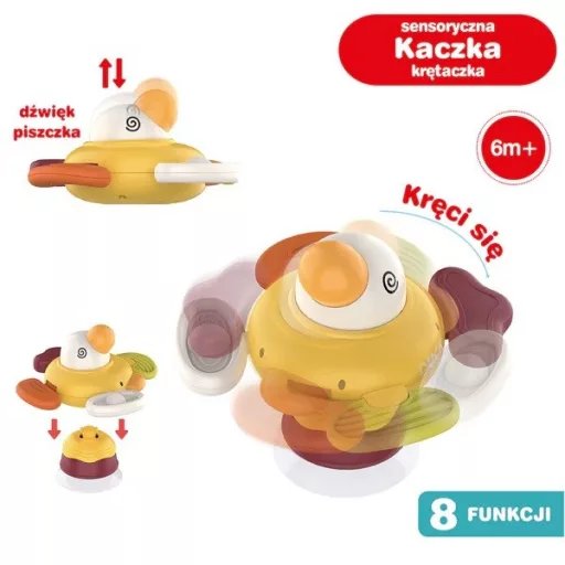 Interactive sensory duck