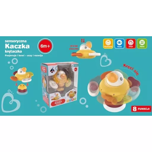Interactive sensory duck
