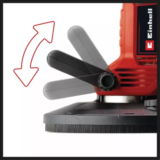 Einhell TC-DWS 225 Padlócsiszoló 2300 RPM Fekete, Vörös