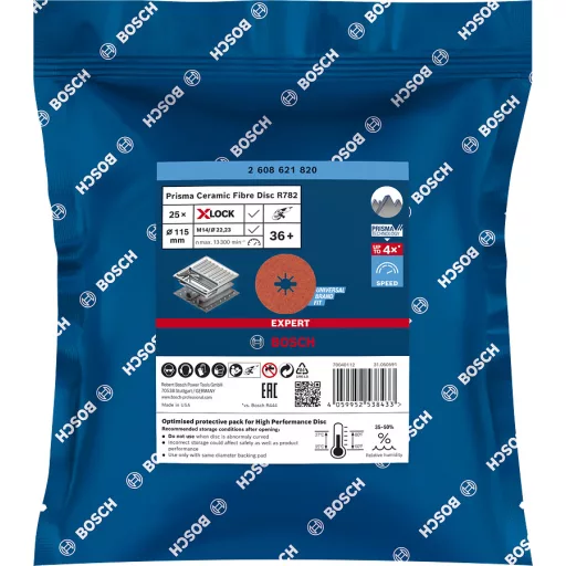 Bosch 2 608 621 825 sarokcsiszoló tartozék Csiszolólemez