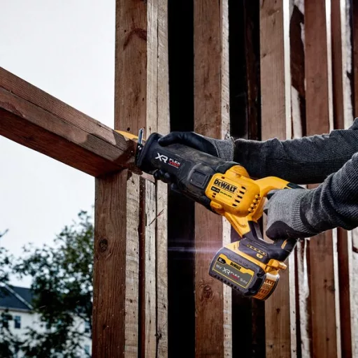 DeWALT DCS386NT-XJ szablyafűrész 3000 spm Fekete, Sárga