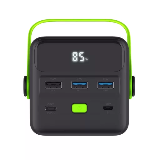 Trust Redoh XXL 50000 mAh Fekete, Zöld
