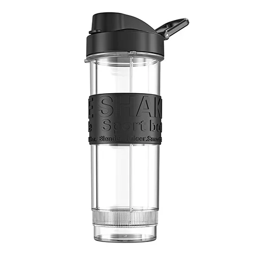 Adler AD 4081 turmixgép 0,57 L Sport turmixgép 800 W Fekete, Rozsdamentes acél, Áttetsző
