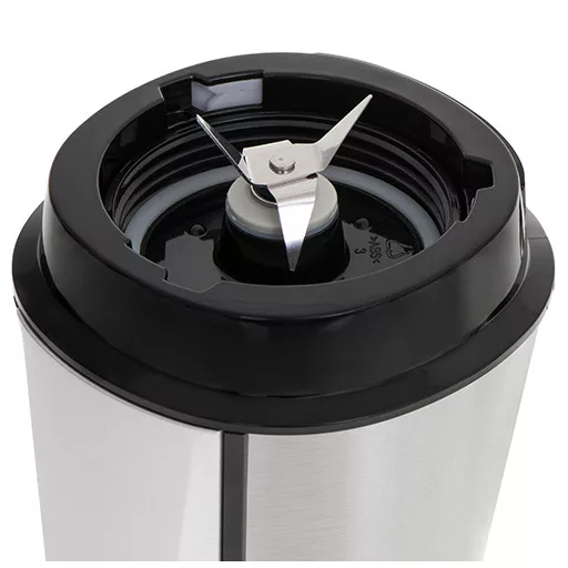 Adler AD 4081 turmixgép 0,57 L Sport turmixgép 800 W Fekete, Rozsdamentes acél, Áttetsző