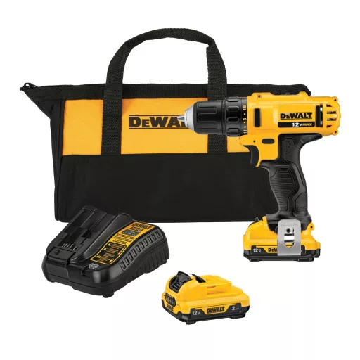 DeWALT DCD710D2 Kulcsnélküli 1,1 kg Fekete, Sárga