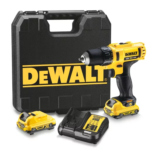 DeWALT DCD710D2 Kulcsnélküli 1,1 kg Fekete, Sárga