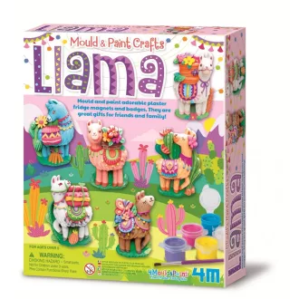 Creative set Gypsum castings - Lama