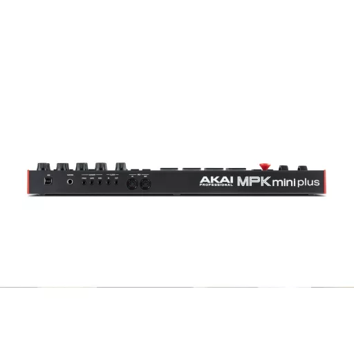 Akai MPK Mini Plus MIDI billentyűzet 37 kulcsok USB Fekete, Vörös, Fehér