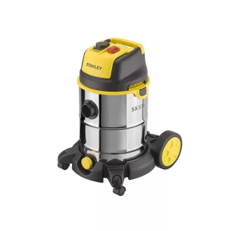 Stanley SXVC30XTDE Fekete, Rozsdamentes acél, Sárga 1600 W