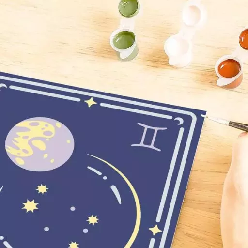 Ravensburger 23742 színező oldal és könyv Számok szerinti színező készlet