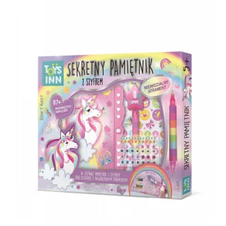 Diary Secret Message Unicorn