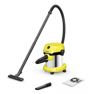   Kärcher V-15/4/18 15 L Hordó alakú vákuum Száraz 1000 W Porzsák