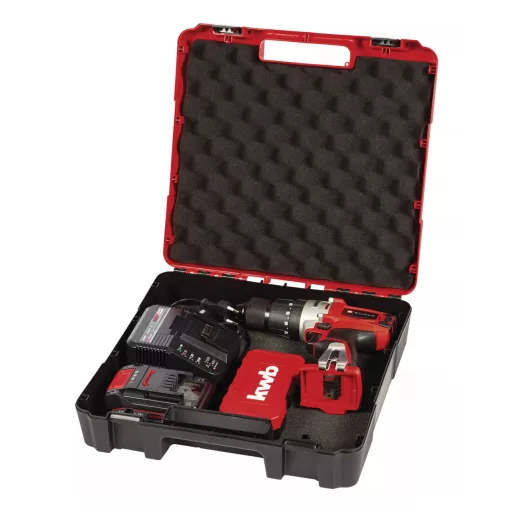 Einhell TE-CD 18/2 Li-i+22 1250 RPM 1,14 kg Fekete, Vörös
