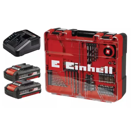 Einhell TE-CD 18/40 24000 RPM Kulcsnélküli 1,46 kg Fekete, Vörös