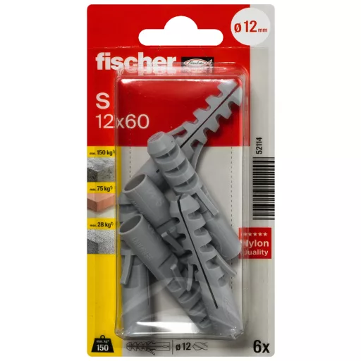 Fischer 52114 horgonycsavar és tipli 6 db