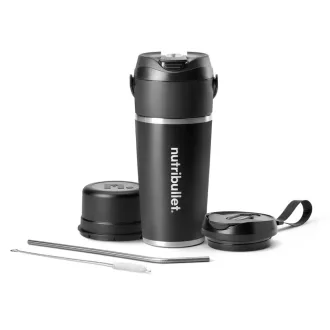 NutriBullet Flip 0,59 L Hordozható turmixgép 11 W Fekete