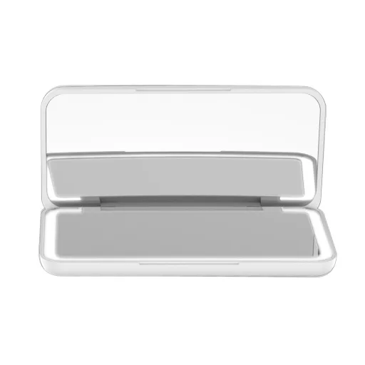 Pocket cosmetic mirror with LED KZ2010 white