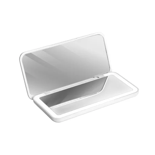 Pocket cosmetic mirror with LED KZ2010 white