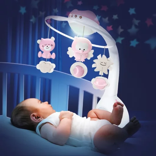 Infantino Music box 3in1 Powder pink