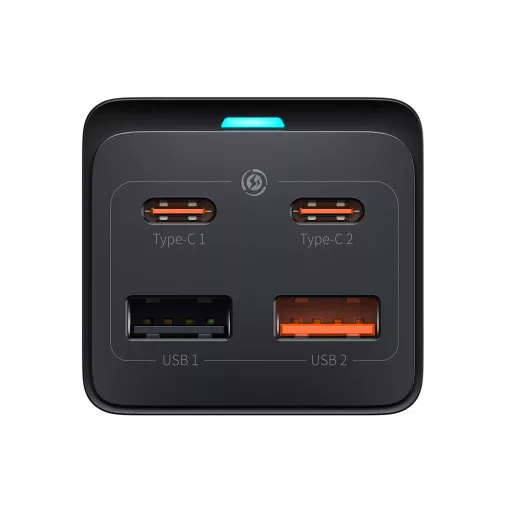 Baseus PSZM000901 áramátalakító és inverter Beltéri 65 W Fekete