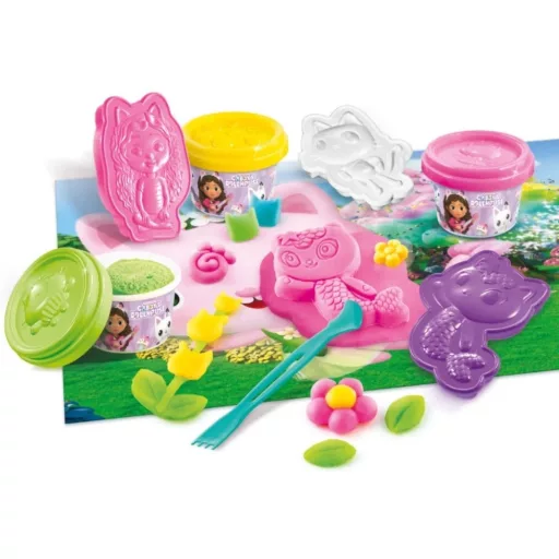 Kit with plasticine Gabbys Dollhouse - Kitty Fairy Garden