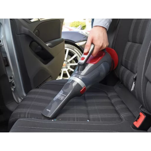 Black & Decker ADV1200 kézi porszívó Szürke, Vörös Porzsák nélküli