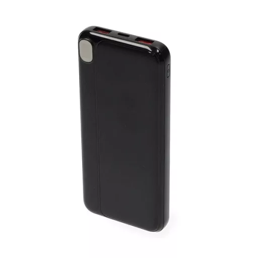 Nedis PBKPD20W125BK powerbank, hordozható külső akkumulátor, power bank 10000mAh, 1,5 / 1,67 / 2,0 / 2,22 / 3,0 A