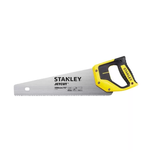 Stanley 2-15-281 fűrész 38 cm Fekete, Rozsdamentes acél, Sárga