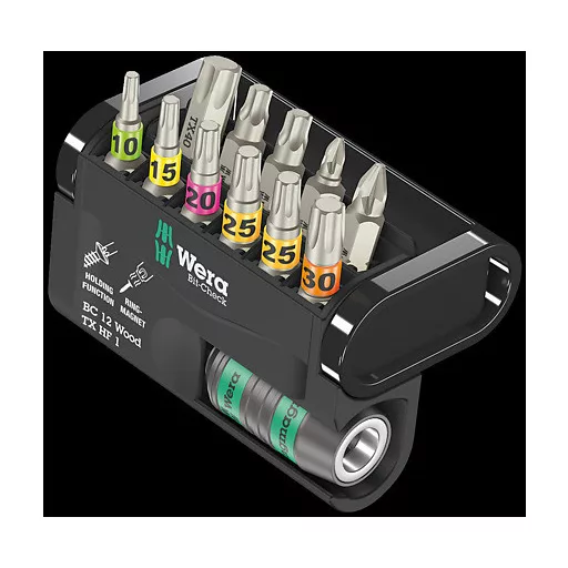 Wera 05057435001 csavarhúzó bit 11 db