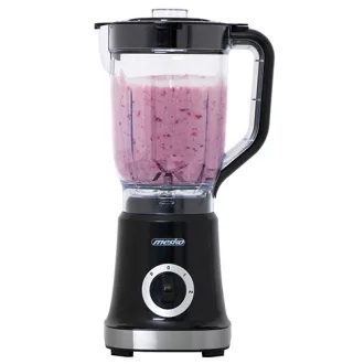   Mesko Home MS 4079b 1,8 L Asztali mixer 500 W Fekete, Acél, Átlátszó