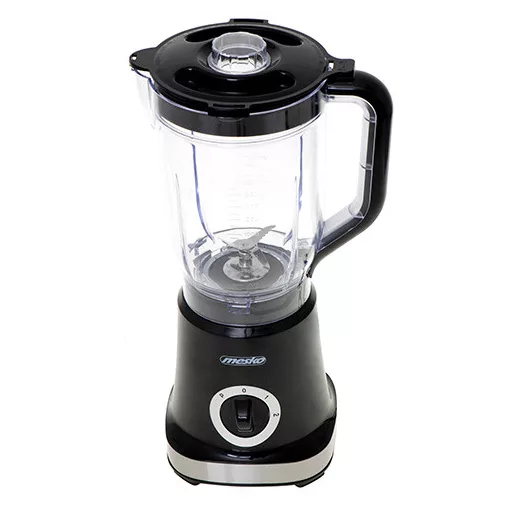 Mesko Home MS 4079b 1,8 L Asztali mixer 500 W Fekete, Acél, Átlátszó