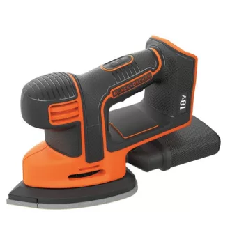   Black & Decker BDCDS18N hordozható csiszoló Finomcsiszoló 12000 RPM Fekete, Narancssárga