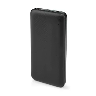   Nedis UPBKPD10000BK külső akkumulátor Lítium-polimer (LiPo) 10000 mAh Fekete